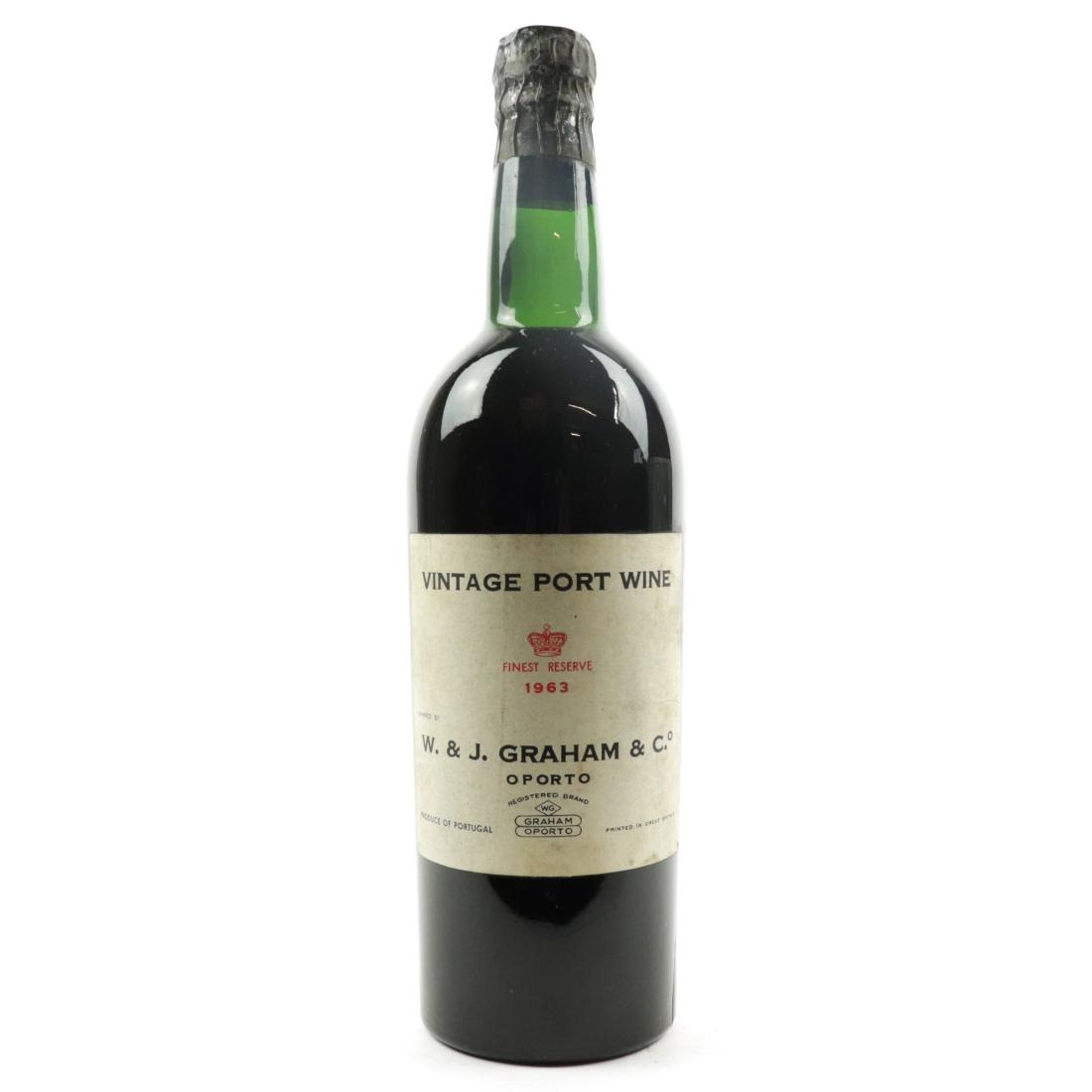 Image for Graham's Finest Reserve 1963 Vintage Port