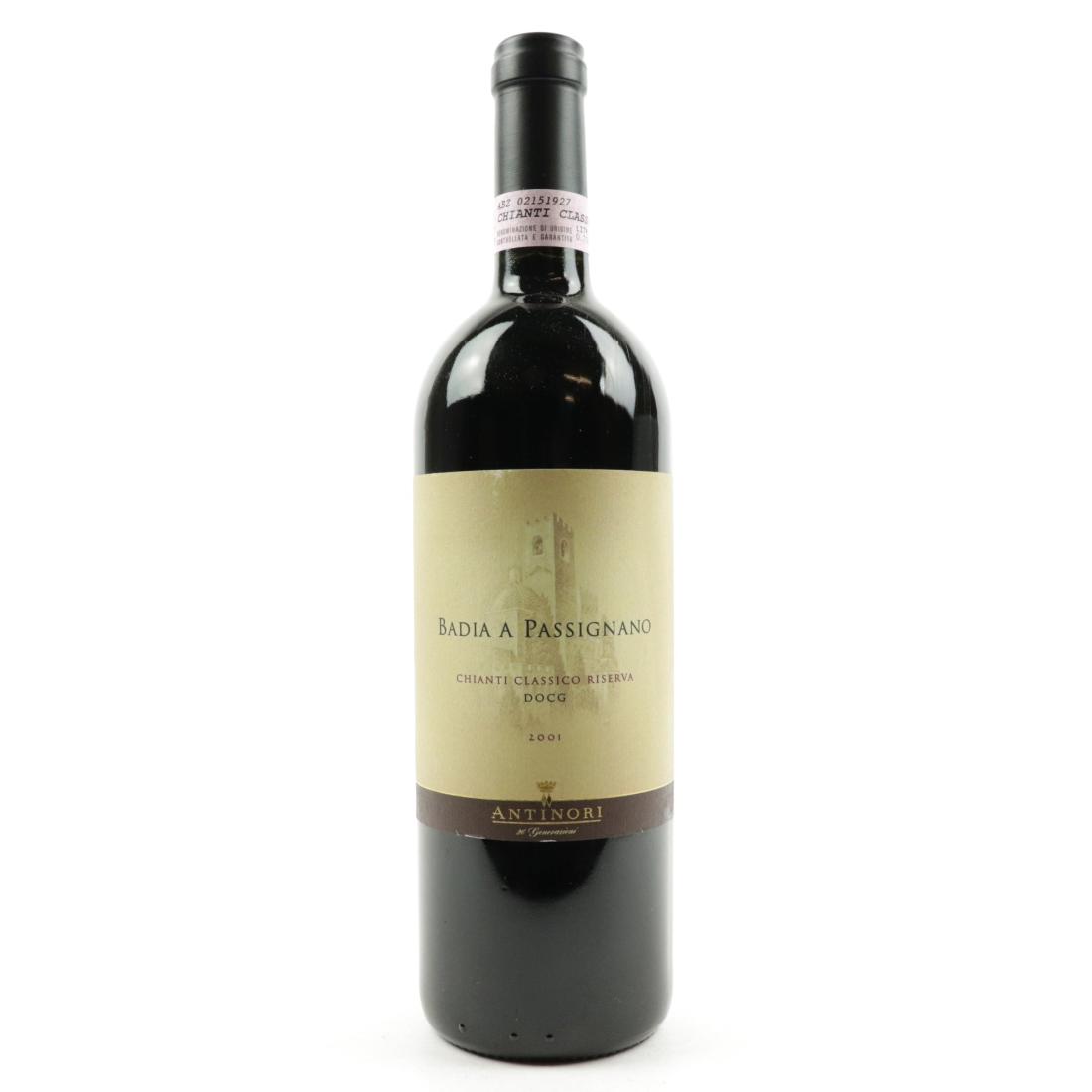 Image for Antinori Badia A passignano 2001 Chianti Classico Riserva