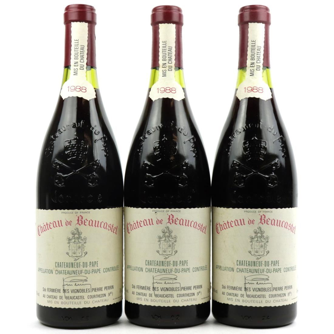 Image for Ch. De Beaucastel 1988 Chateauneuf-Du-Pape