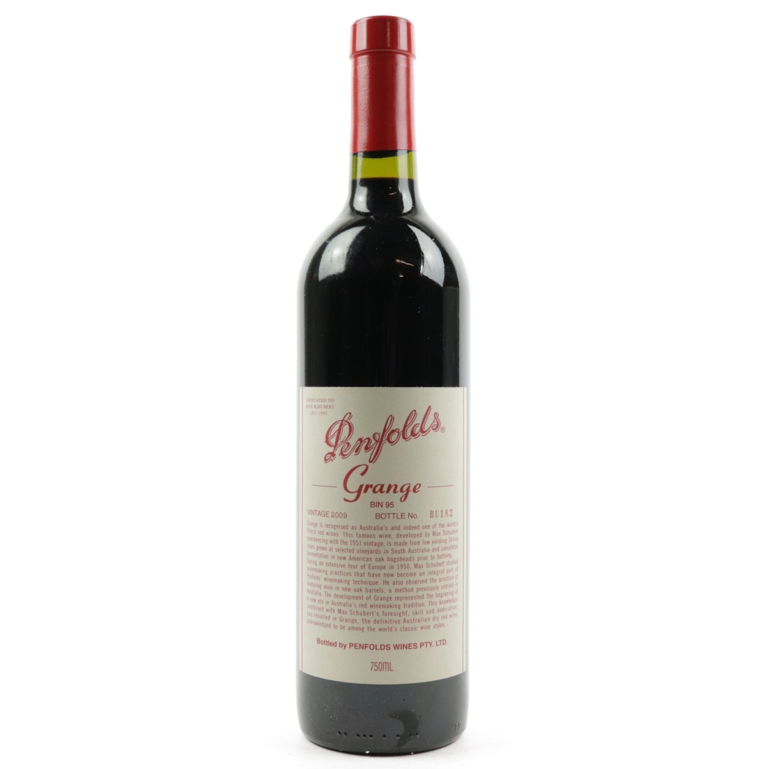 Penfolds Grange 2009 South Australia