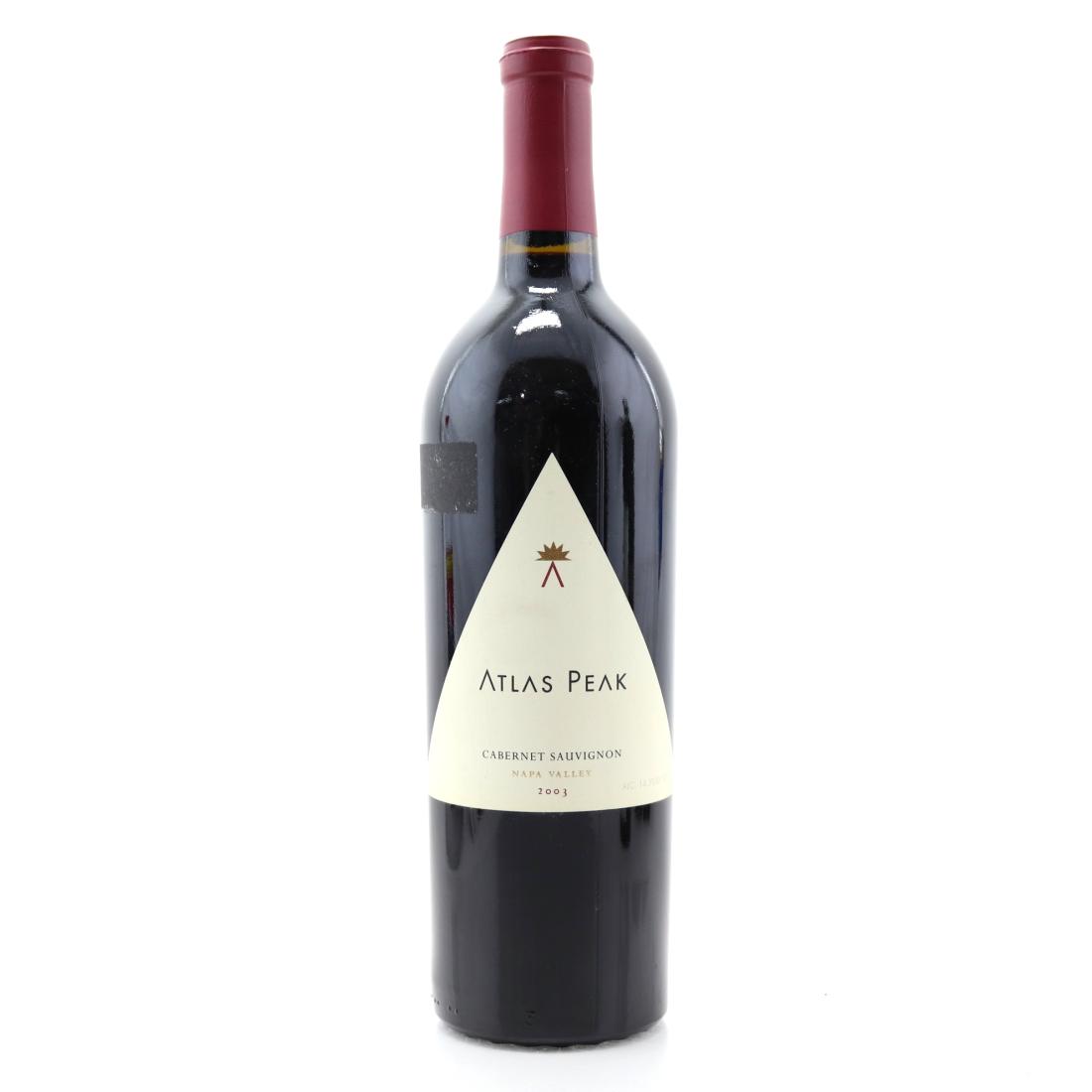 Image for Atlas Peak Cabernet Sauvignon 2003 Napa