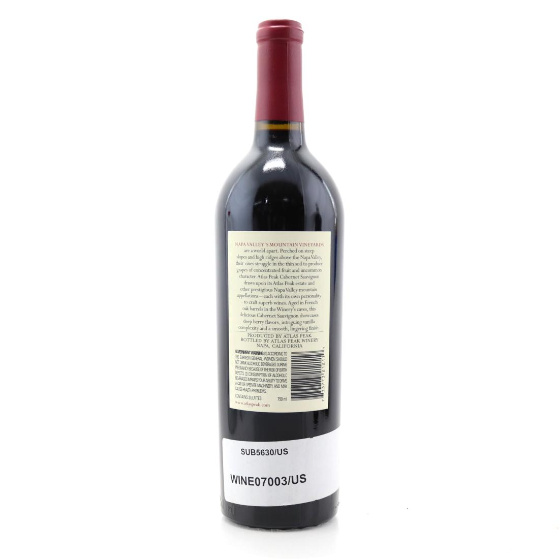 Image for Atlas Peak Cabernet Sauvignon 2003 Napa