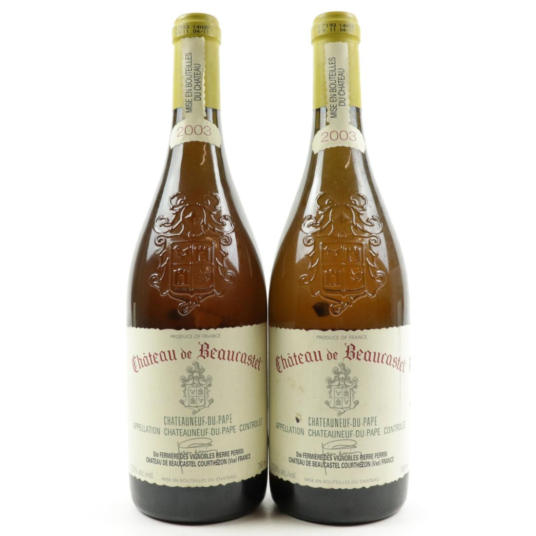 Image for Château de Beaucastel 2003 Blanc