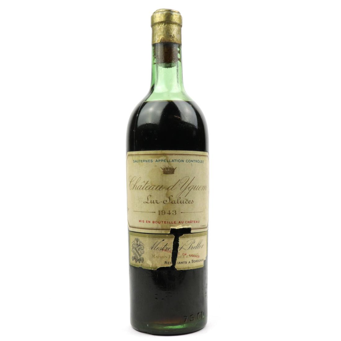 Image for Ch. d'Yquem 1943 Sauternes 1er-Cru-Superior