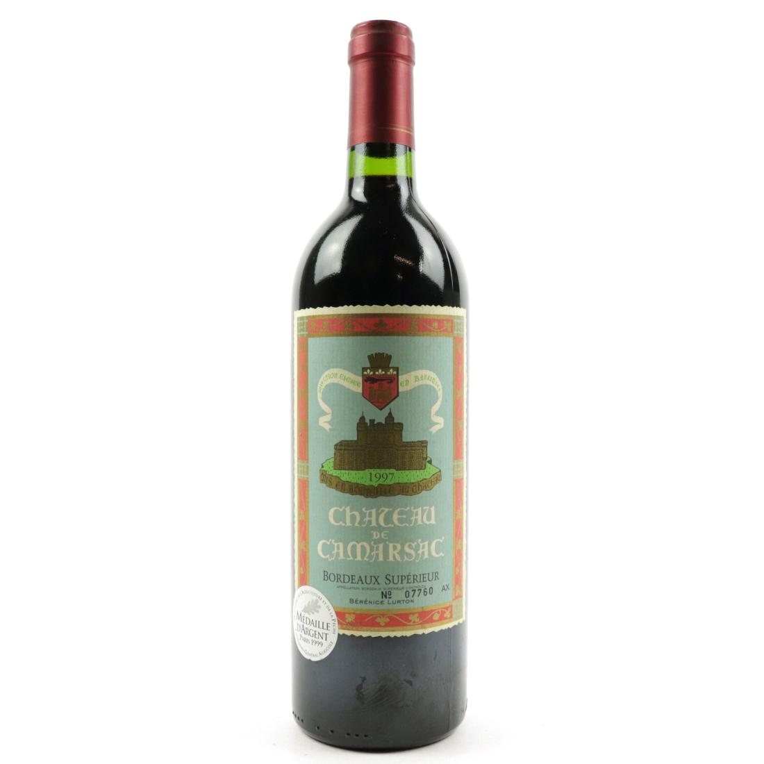 Image for Ch. De Camarsac 1997 Bordeaux Superieur