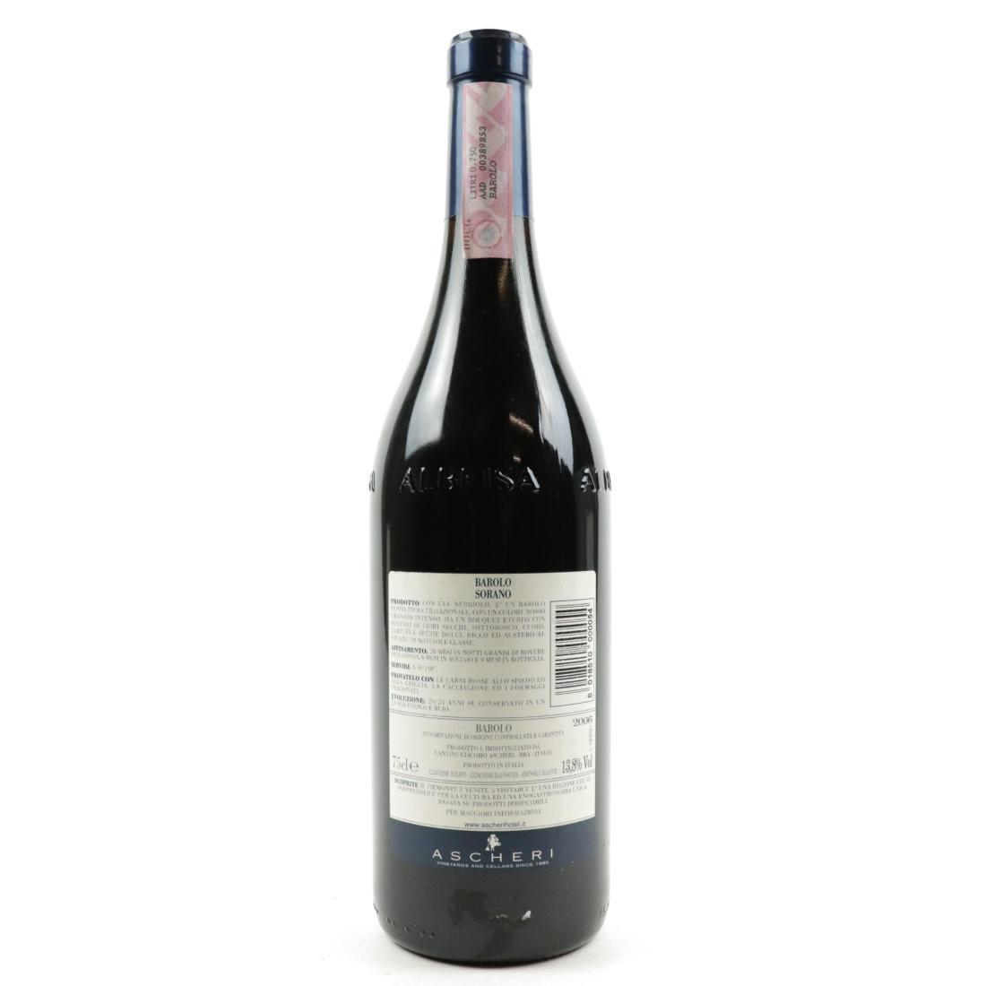 Image for Ascheri Sorano 2006 Barolo