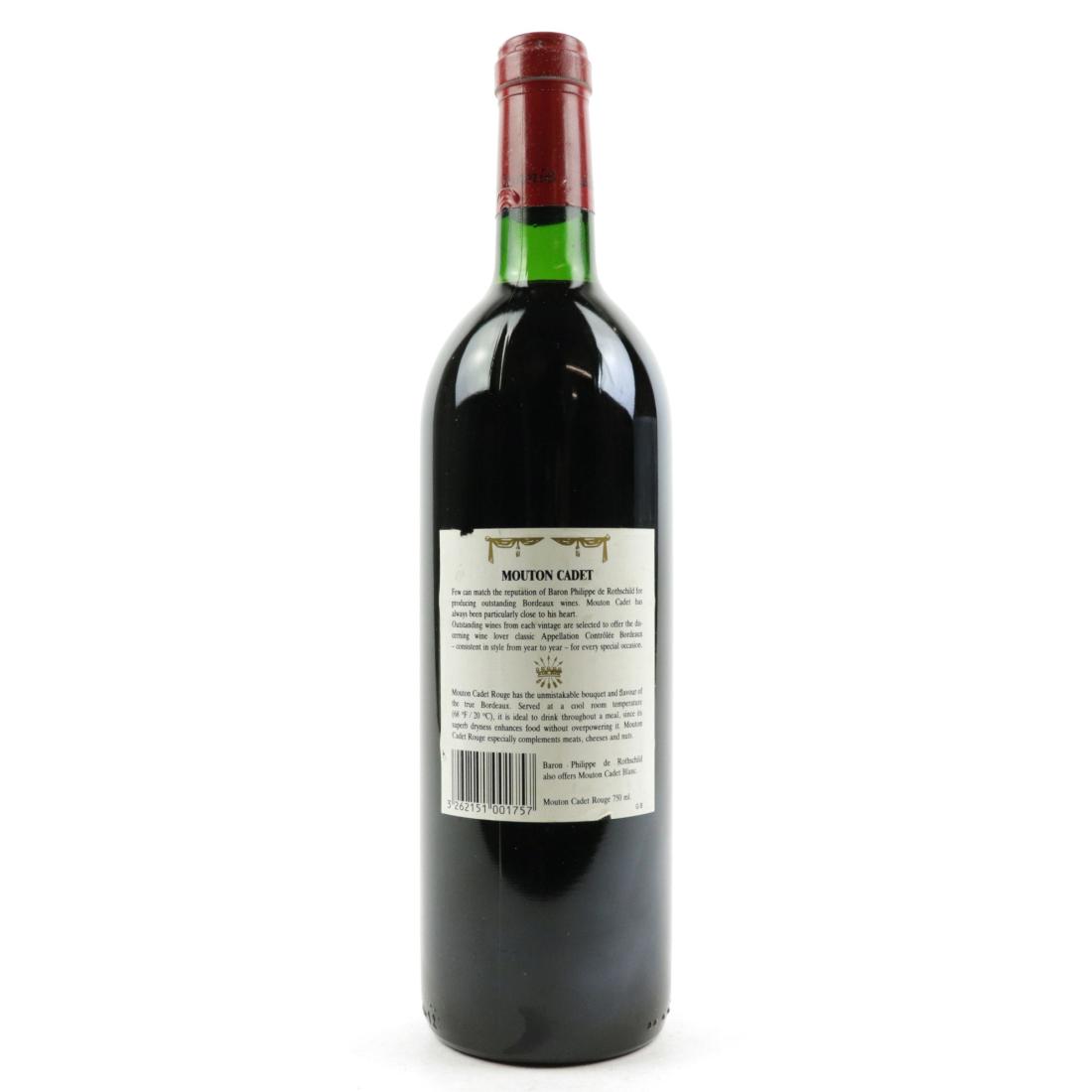 Image for Mouton-Cadet 1987 Bordeaux