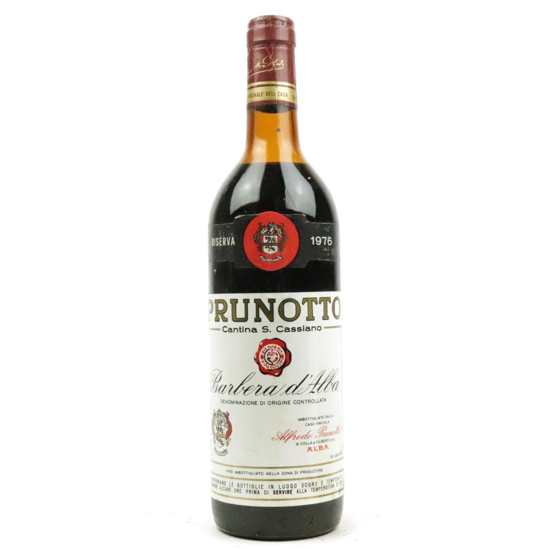 Image for Prunotto 1976 Barbera d'Alba Riserva