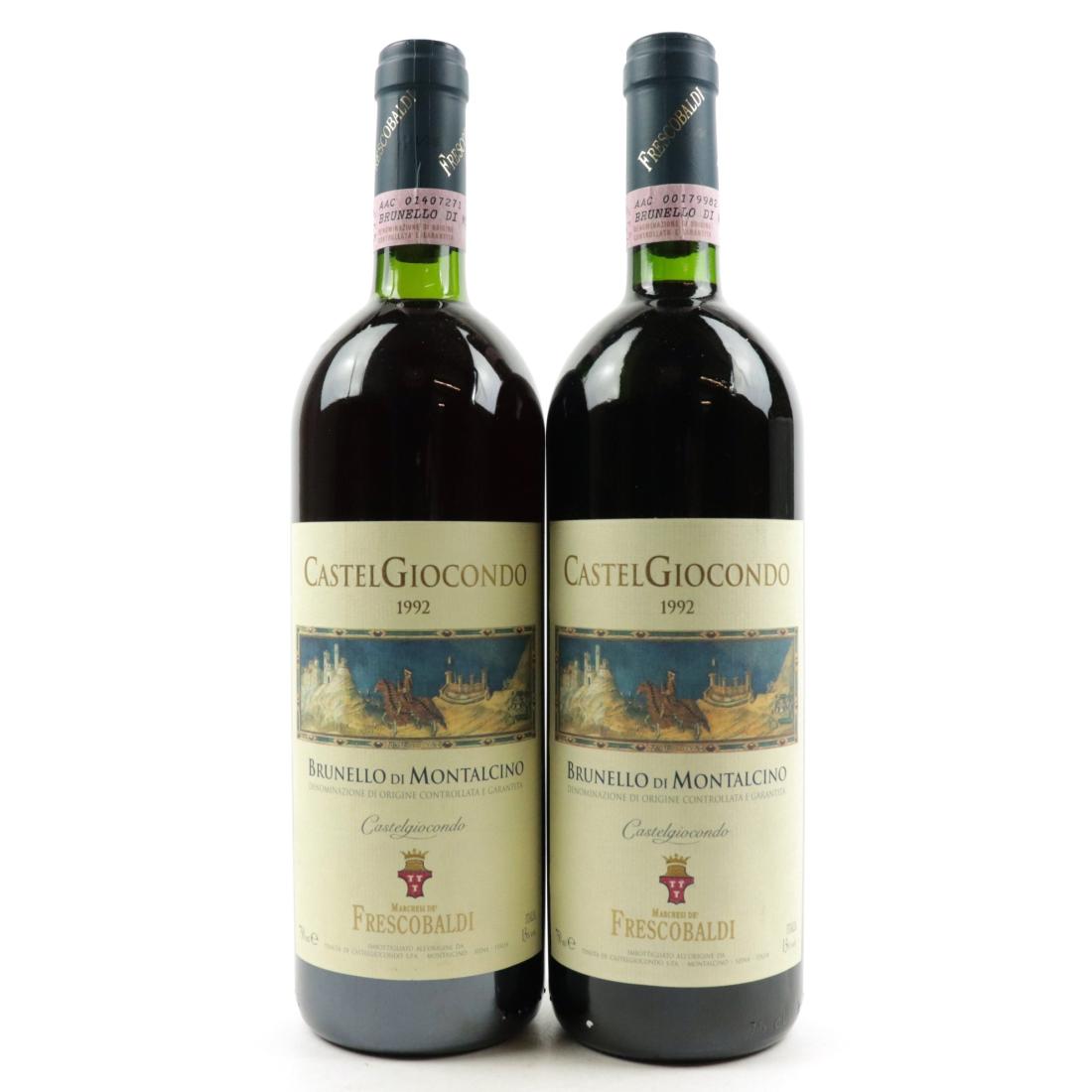 Image for Frescobaldi CastelGiocondo 1992 Brunello di Montalcino