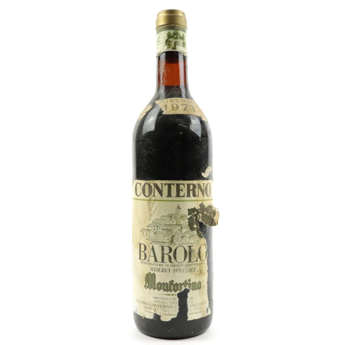Image for Conterno Monfortino 1971 Barolo Riserva Speciale