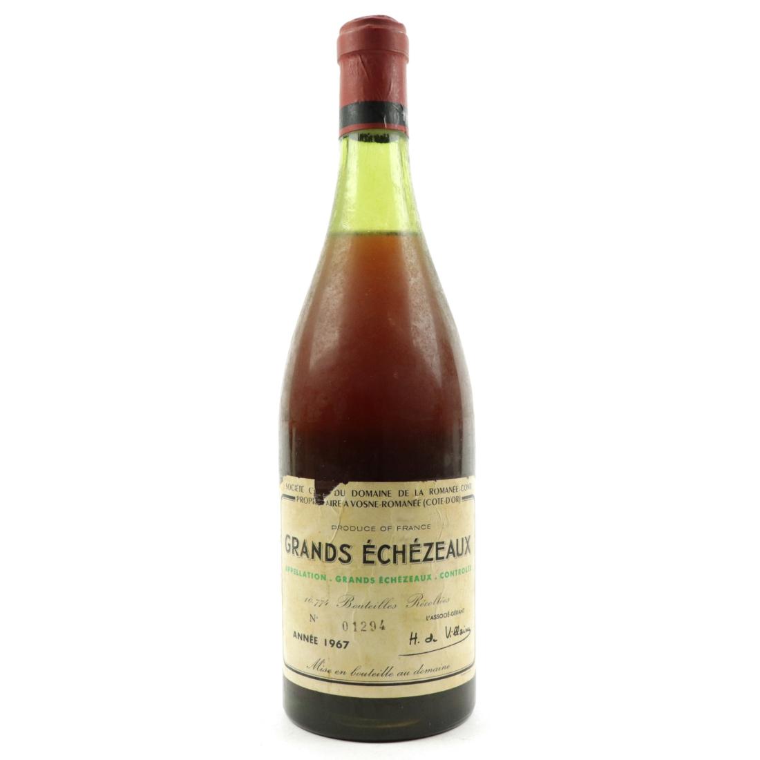 Image for Dom. de la Romanee-Conti 1967 Grands Echezeaux Grand-Cru