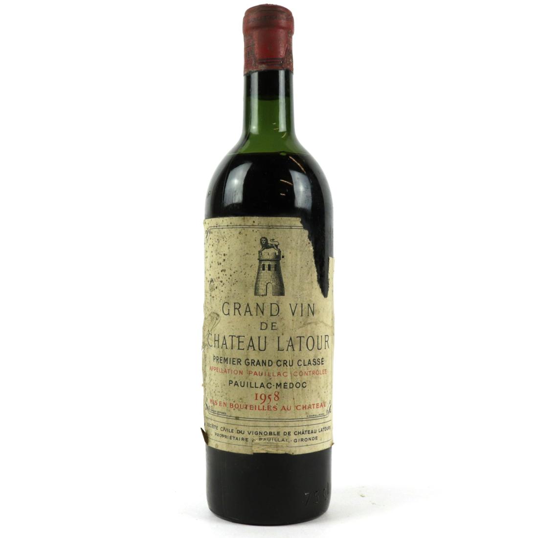 Image for Ch. Latour 1958 Pauillac 1er-Cru