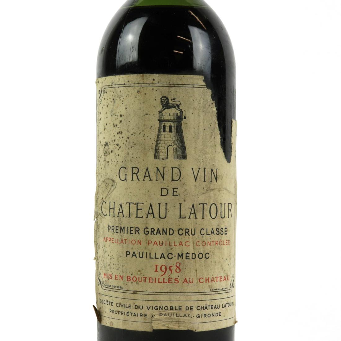 Image for Ch. Latour 1958 Pauillac 1er-Cru