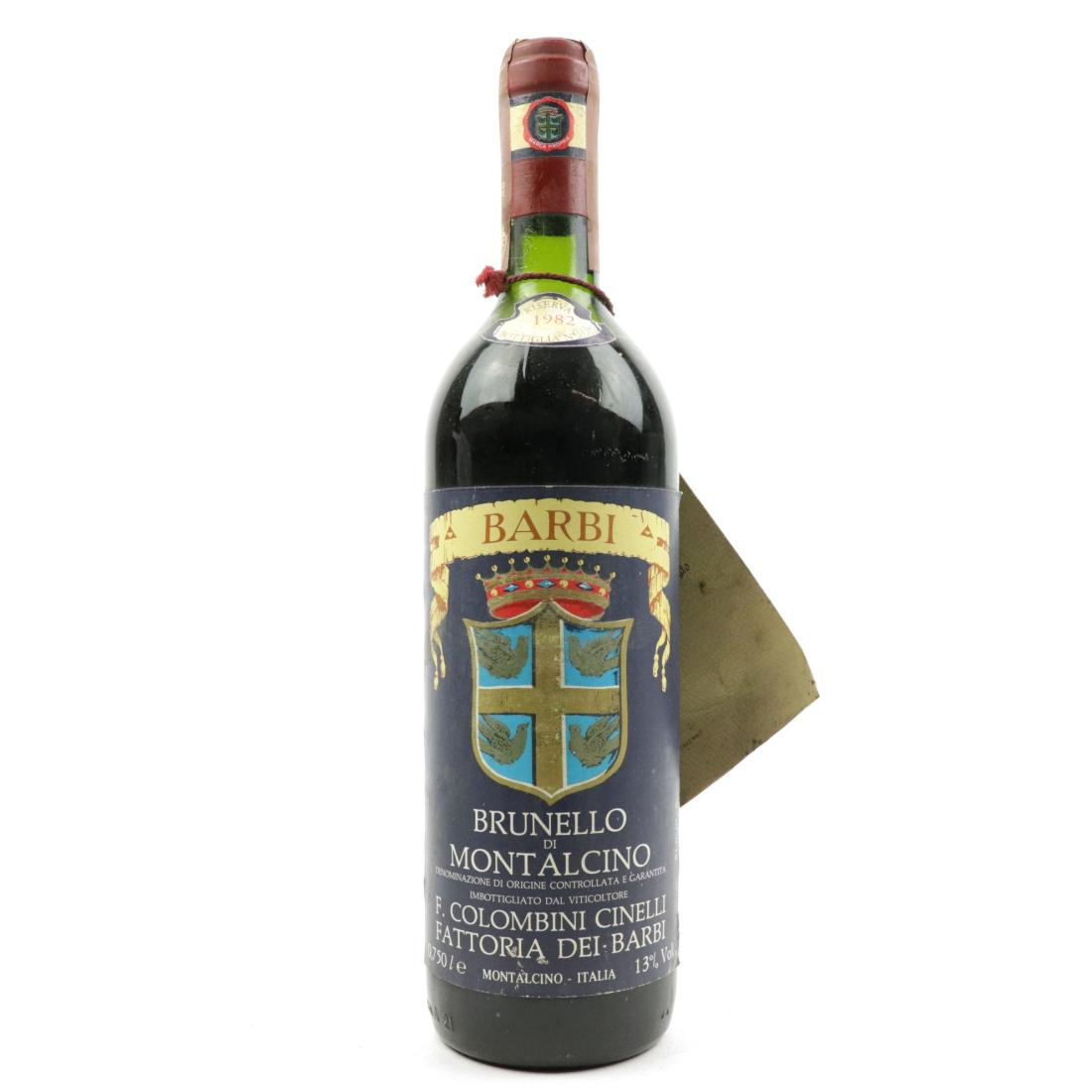 Image for Fattoria Dei Barbi 1982 Brunello di Montalcino Riserva