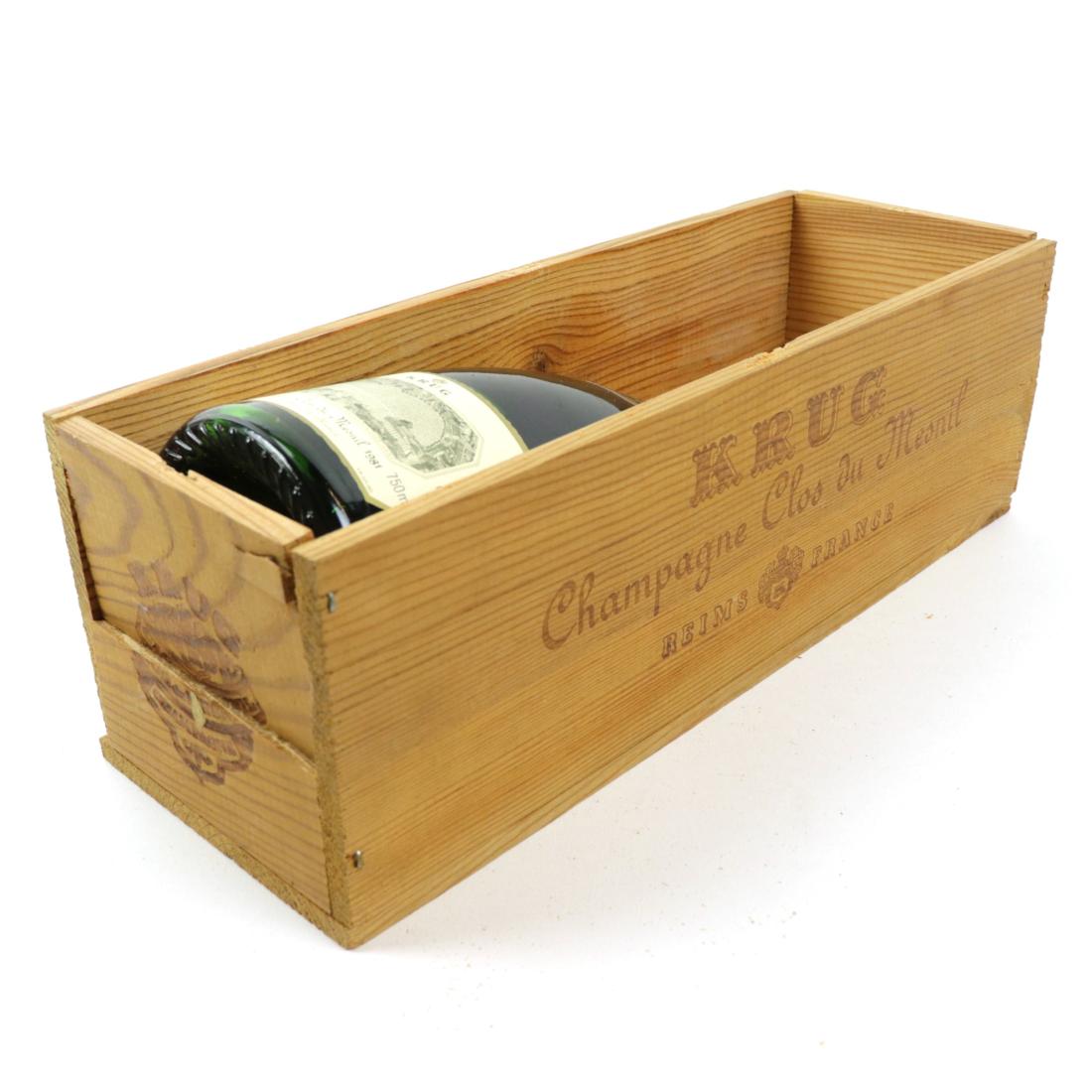 Image for Krug Clos du Mesnil Brut Blanc de Blancs 1981 Vintage Champagne