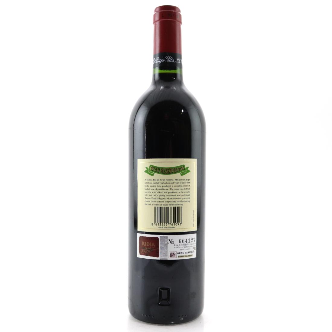 Image for La Rioja Alta 904 1995