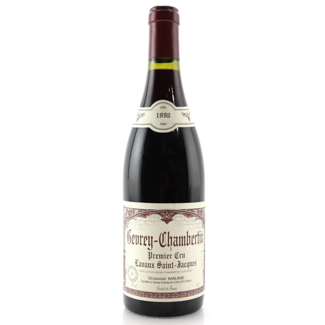Image for Dom. Maume Lavaux St-Jacques 1998 Gevrey-Chambertin 1er-Cru