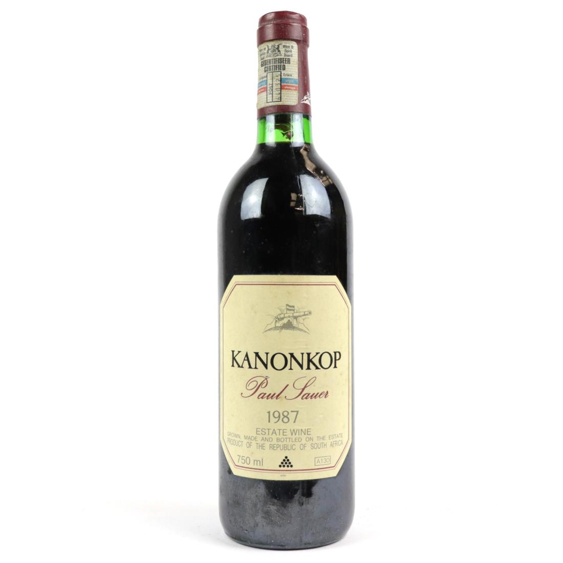 Image for Kanonkop Paul Sauer 1987 Stellenbosch