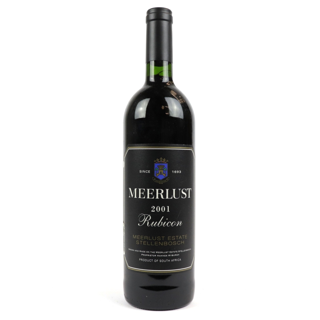 Meerlust Rubicon 2001 Stellenbosch