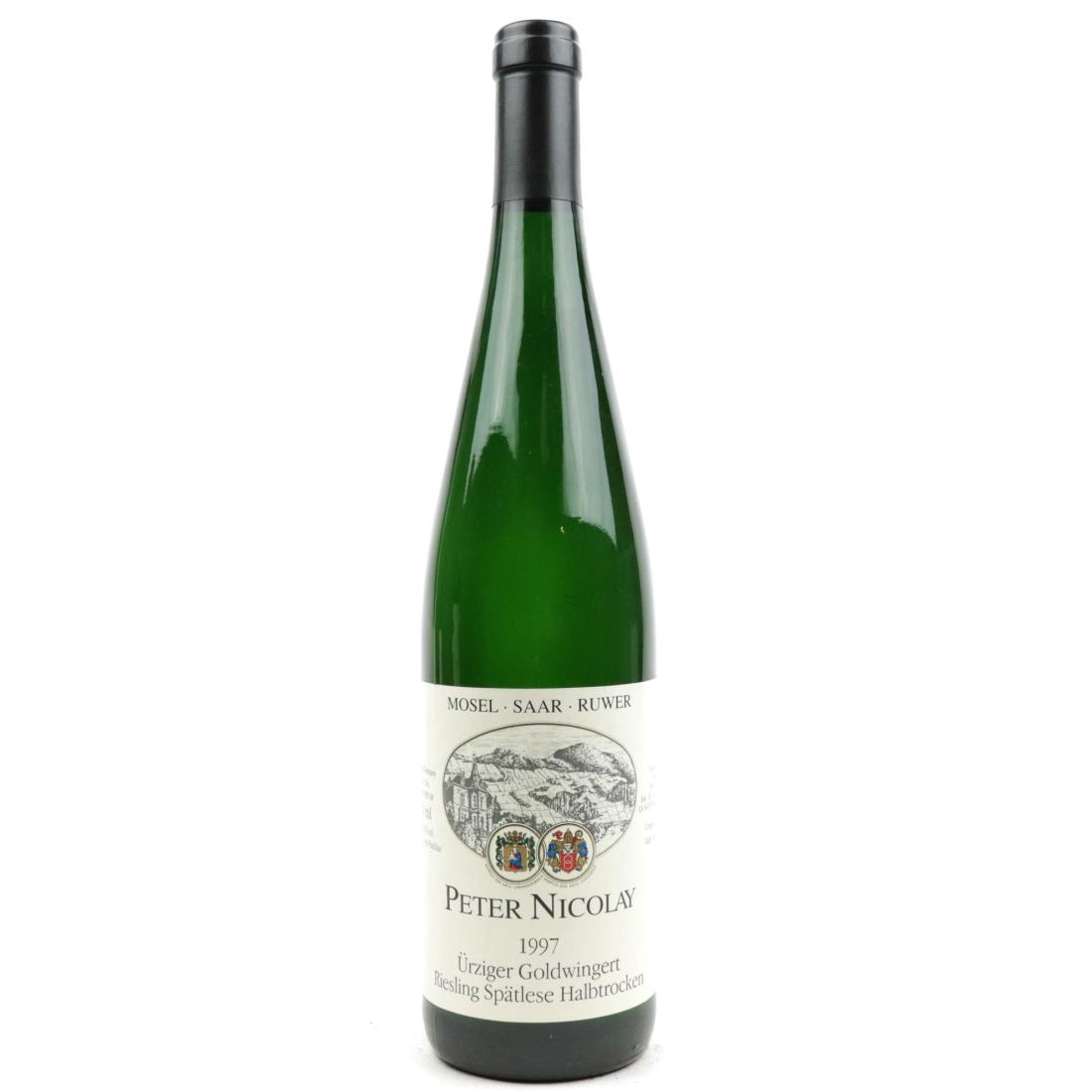 Image for P.Nicolay Urziger Goldwingert Riesling Spatlese Halbtrocken 1997 Mosel