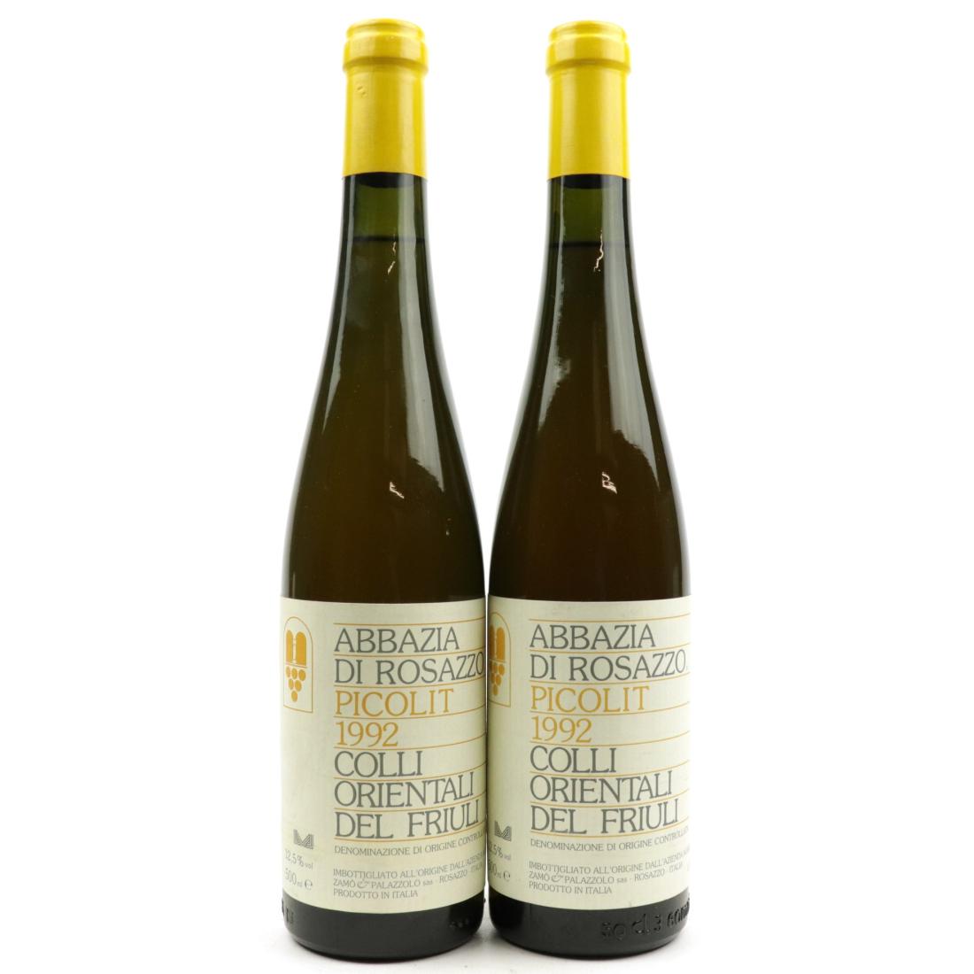 Image for Abbazia Di Rosazzo Picolit 1992 Colli Orientali Del Fruili