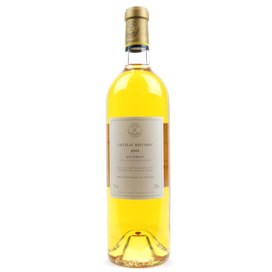 Image for Ch. Rieussec 2003 Sauternes 1er-Cru