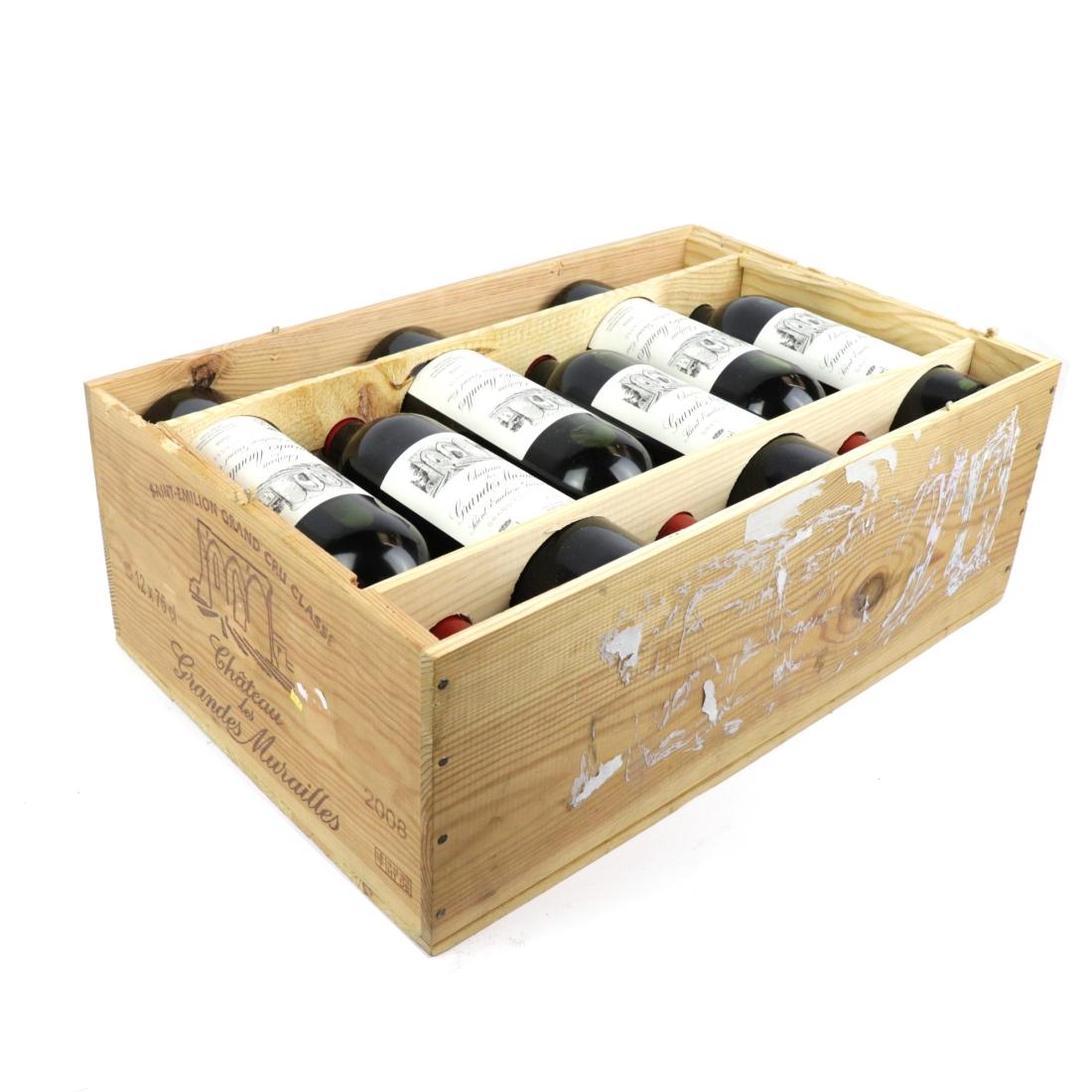 Image for Ch. Les Grandes Murailles 2008 St-Emilion Grand Cru 12x75cl / OWC
