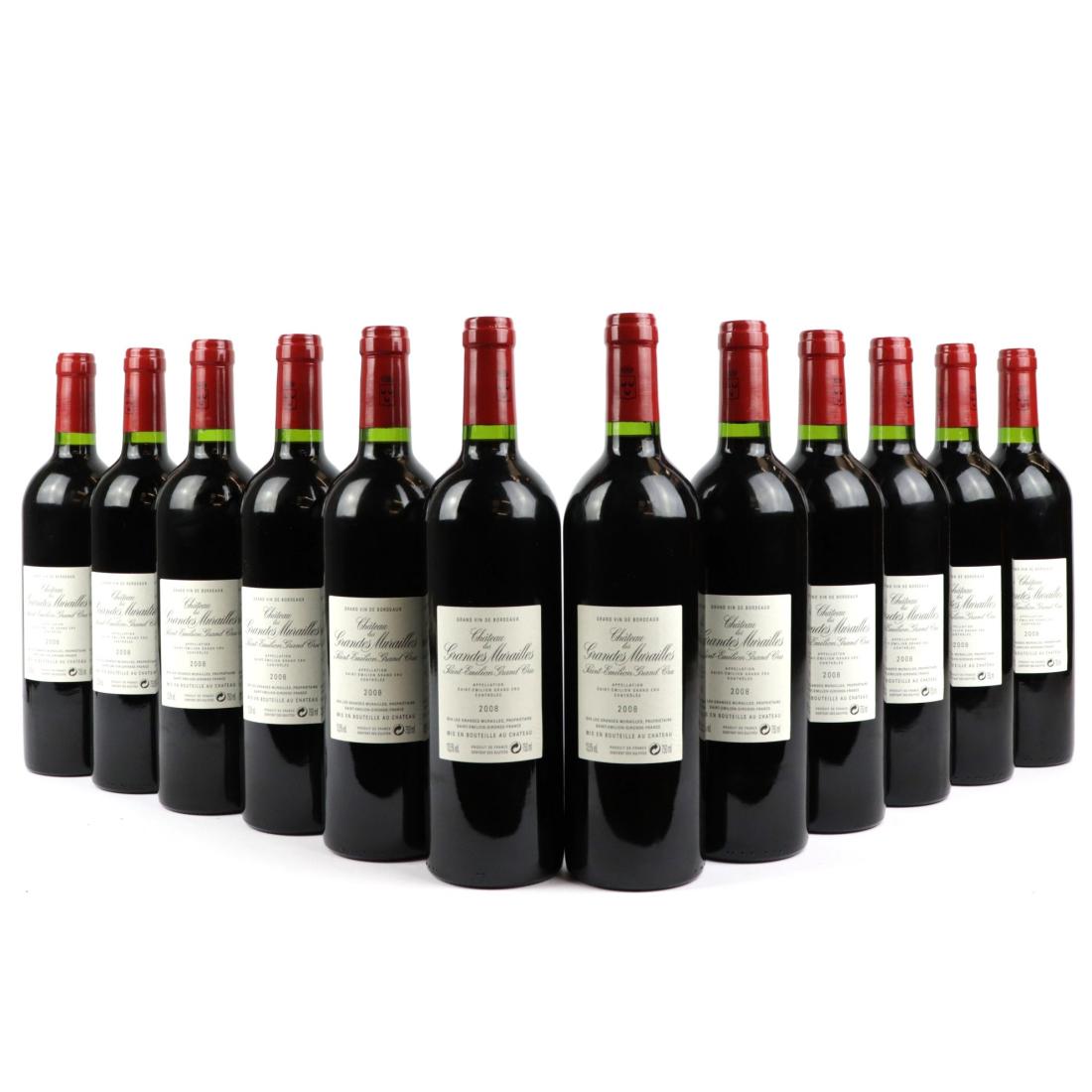 Image for Ch. Les Grandes Murailles 2008 St-Emilion Grand Cru 12x75cl / OWC
