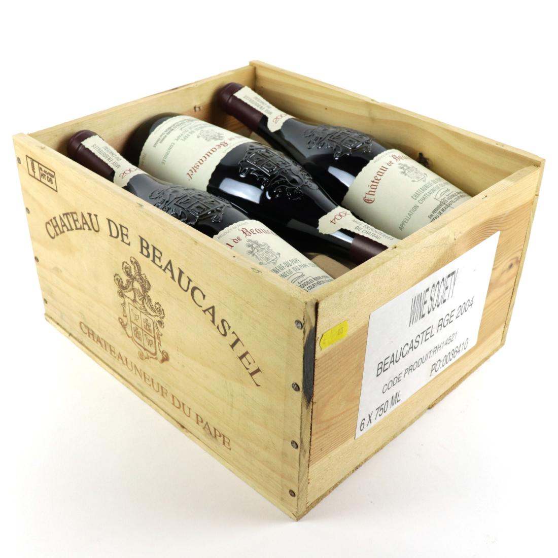 Image for Ch. De Beaucastel 2004 Chateauneuf-Du-Pape 6x75cl / OWC