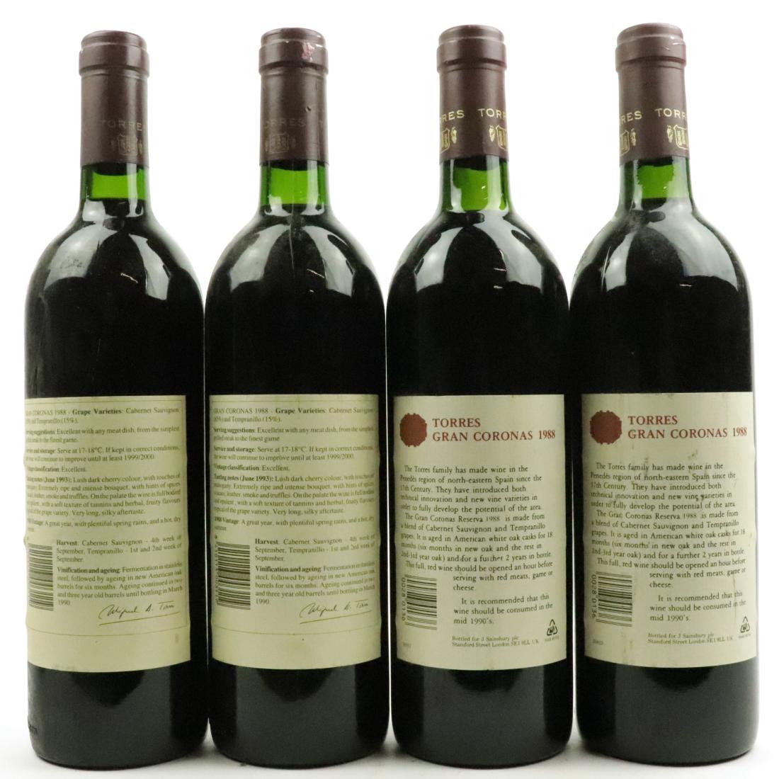 Image for Torres Gran Coronas Cabernet Sauvignon 1988 Penedes Reserva