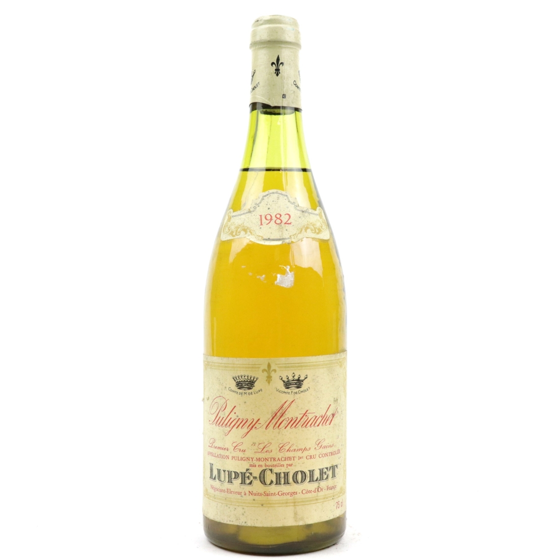 Lupe-Cholet Champs Gains 1982 Puligny-Montrachet 1er-Cru