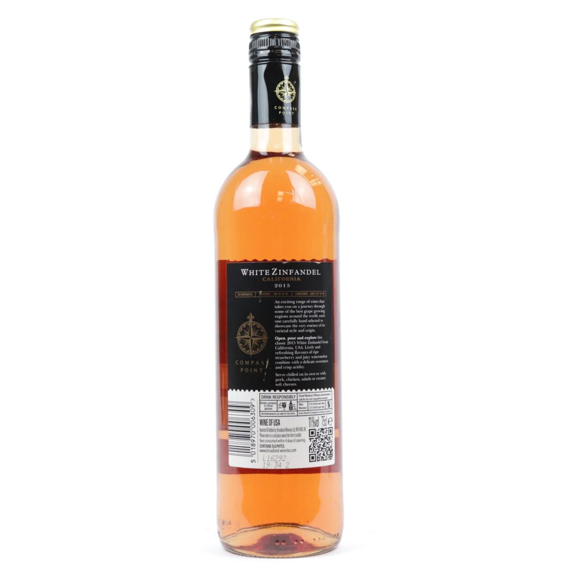 Image for Compass Point White Zinfandel 2015 California