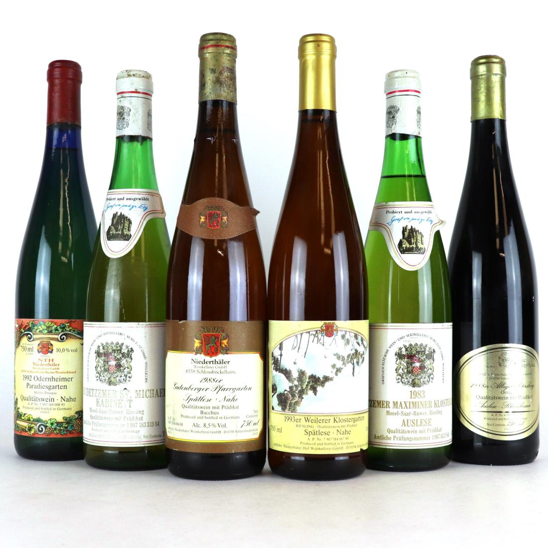 Image for Assorted Niederthaler 1980s & 1990s White Wines