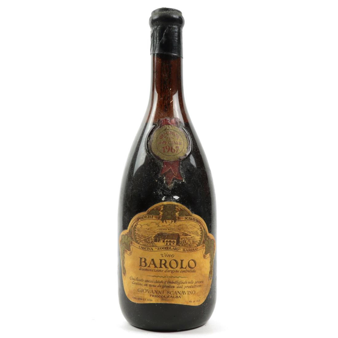 Poderi Scanavino 1967 Barolo Riserva