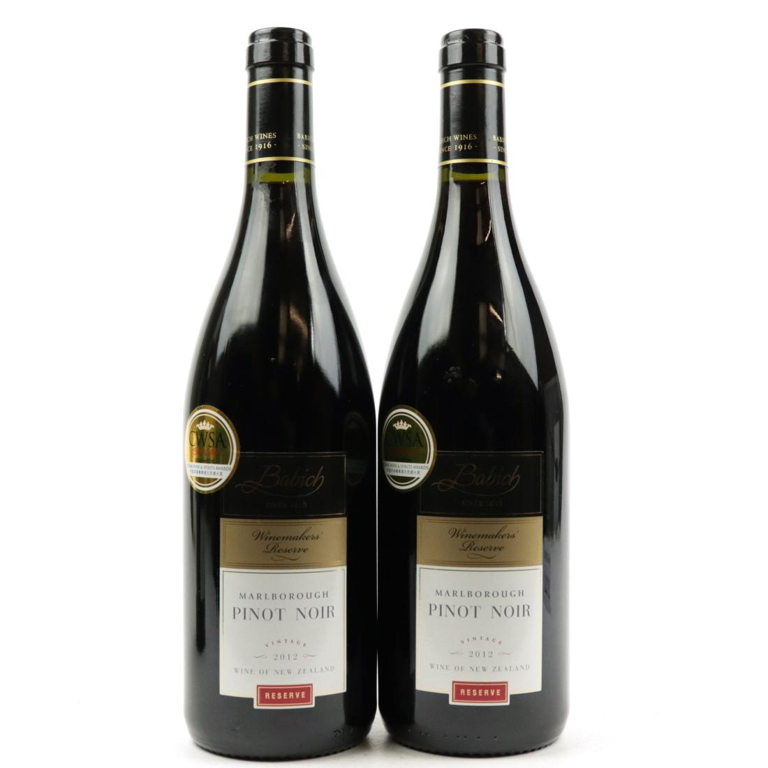 Image for Babich Reserve Pinot Noir 2012 Marlborough