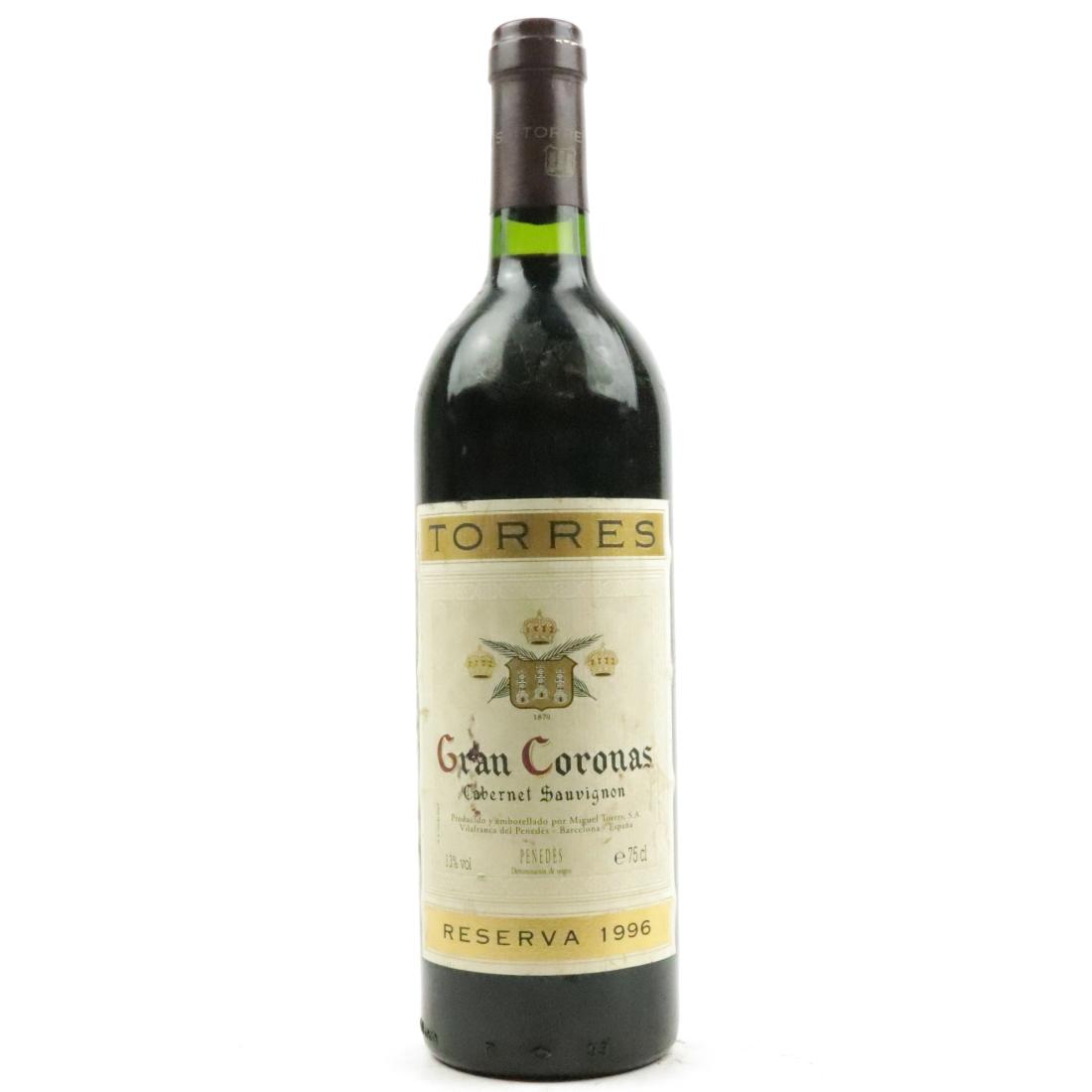 Image for Torres Gran Coronas Cabernet Sauvignon 1996 Penedes Reserva