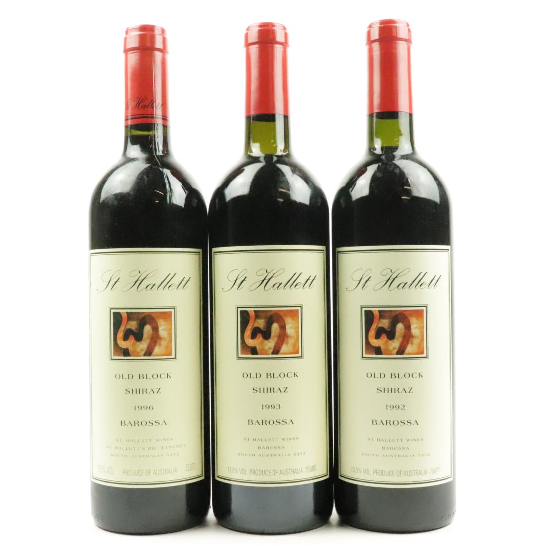 Image for St Hallett Old Block Shiraz 1992, 1993 & 1996 Barossa