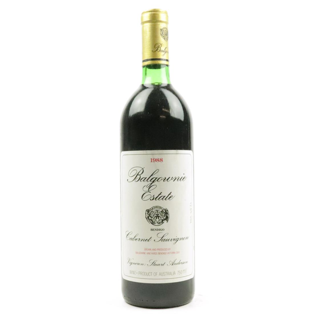 Image for Balgownie Cabernet Sauvignon 1988 Victoria