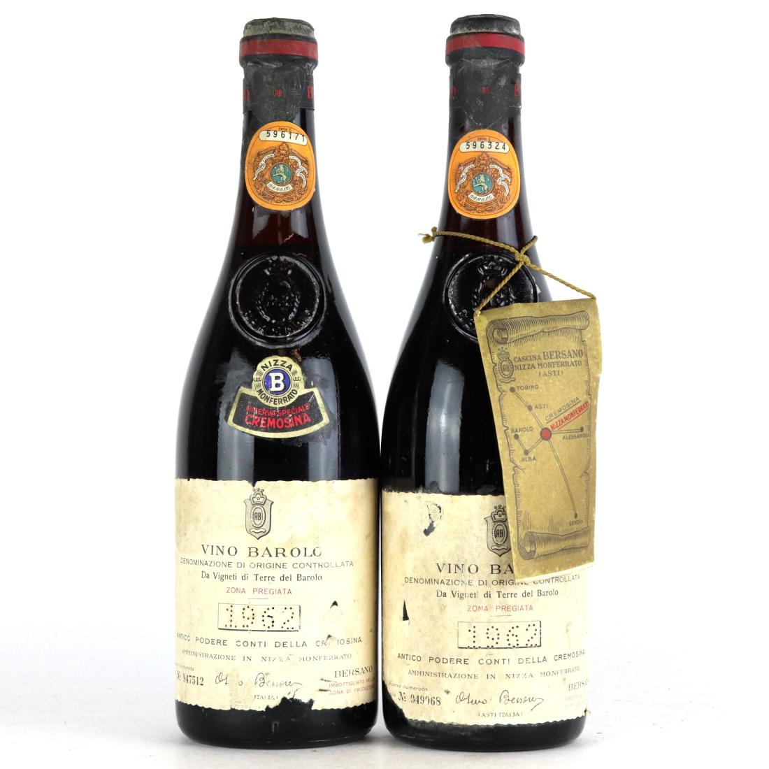 Image for Bersano 1962 Barolo