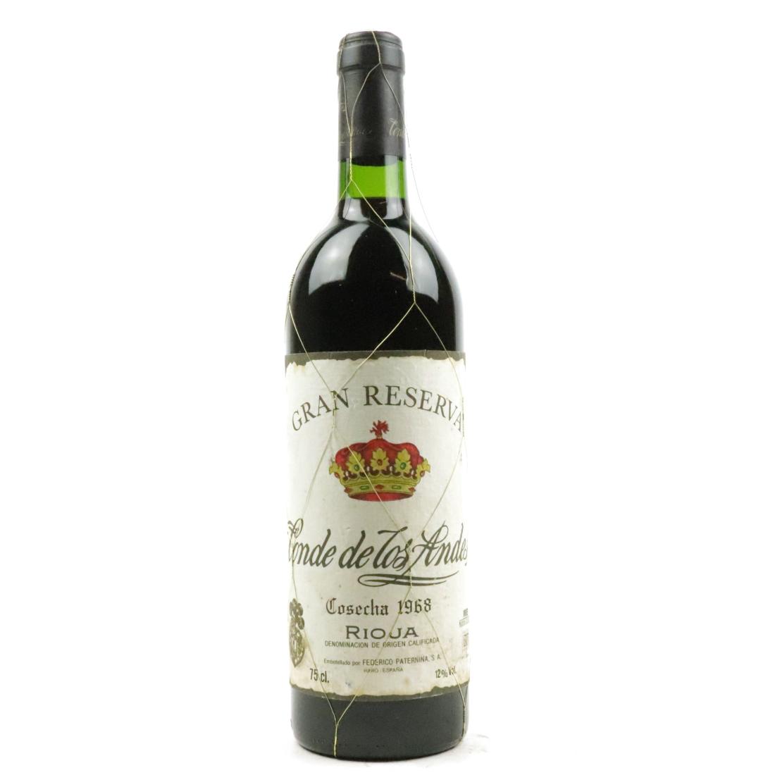 Image for Conde De Los Andes 1968 Rioja Gran Reserva