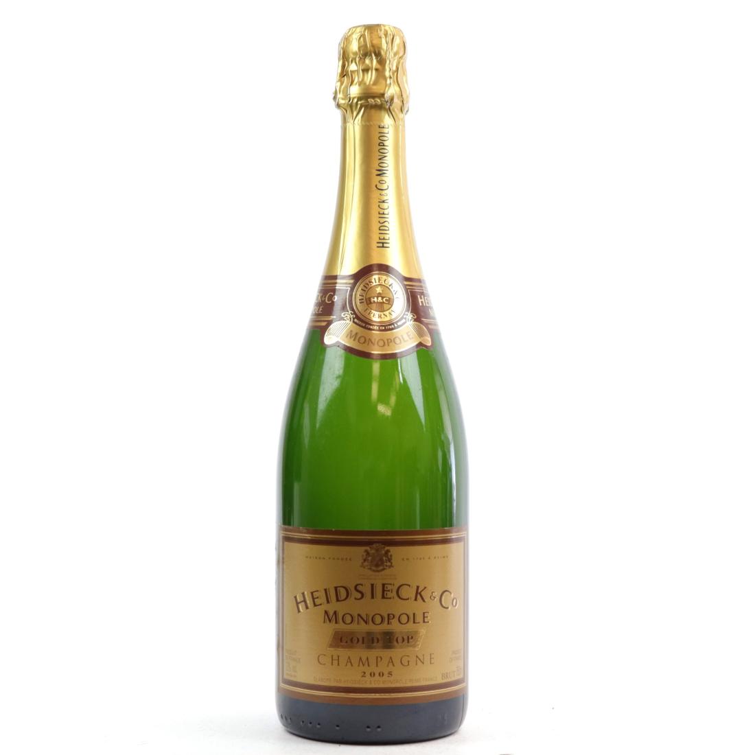 Heidsieck Monopole Gold Top Brut 2005 Vintage Champagne