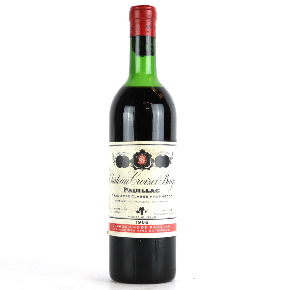Ch. Croizet-Bages 1966 Pauillac 5eme-Cru