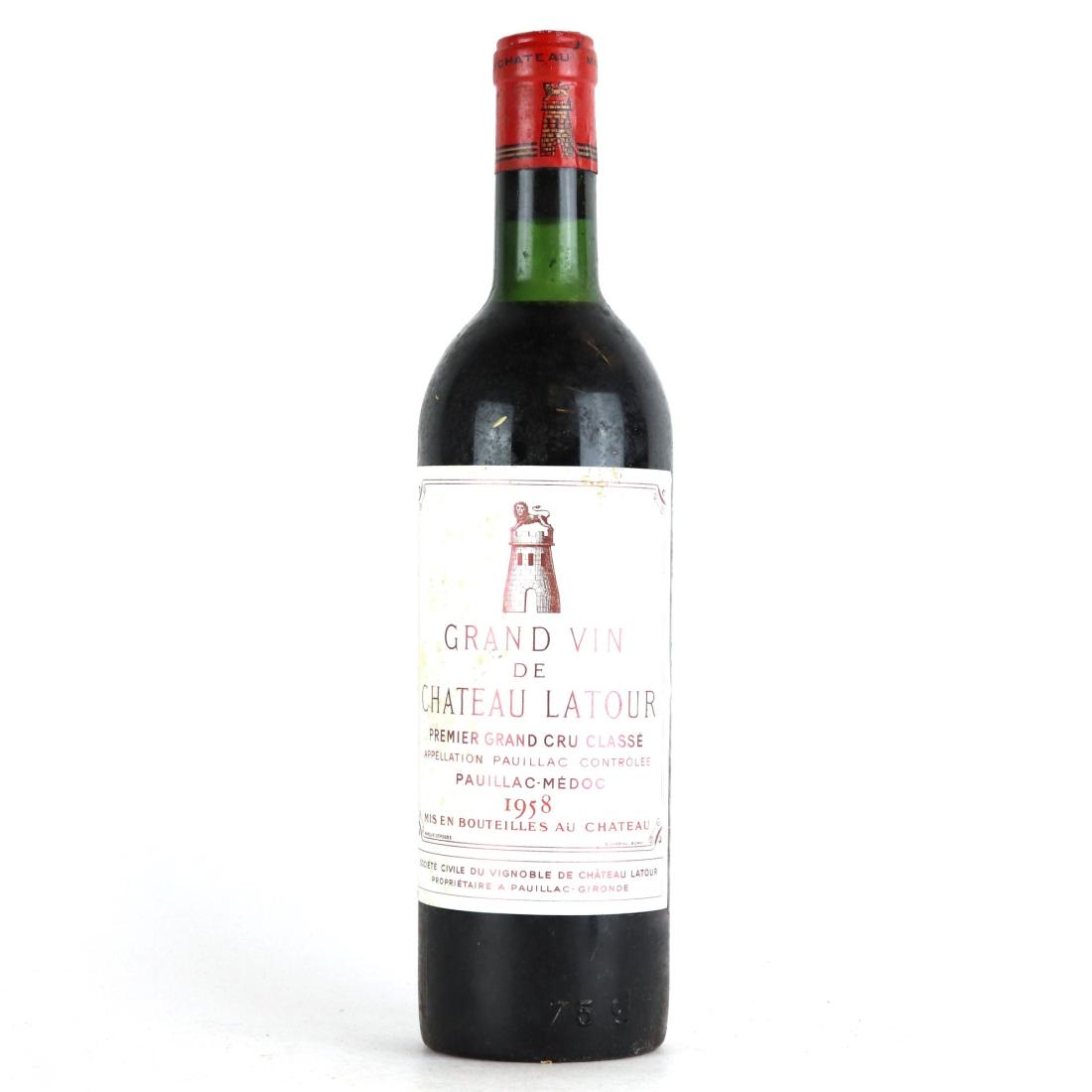 Image for Ch. Latour 1958 Pauillac 1er-Cru