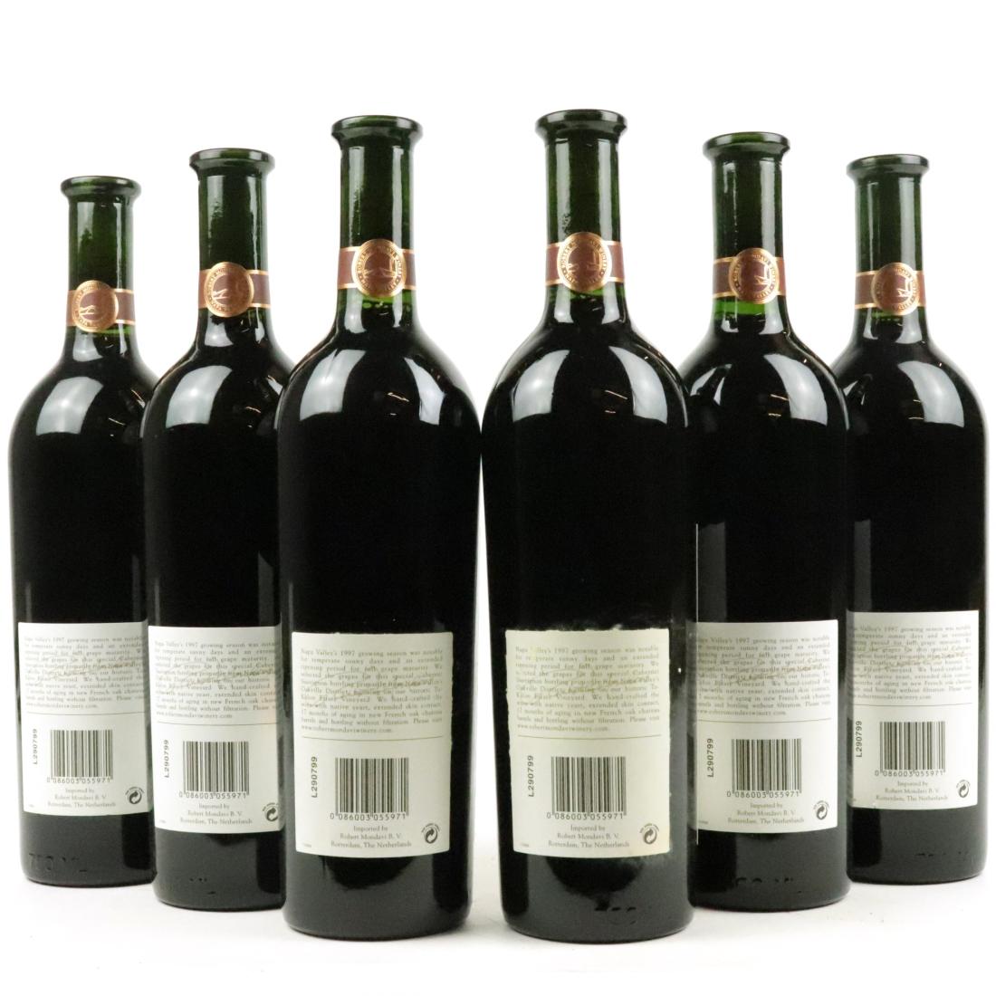 Image for R.Mondavi Cabernet Sauvignon 1997 Napa 6x75cl / OWC