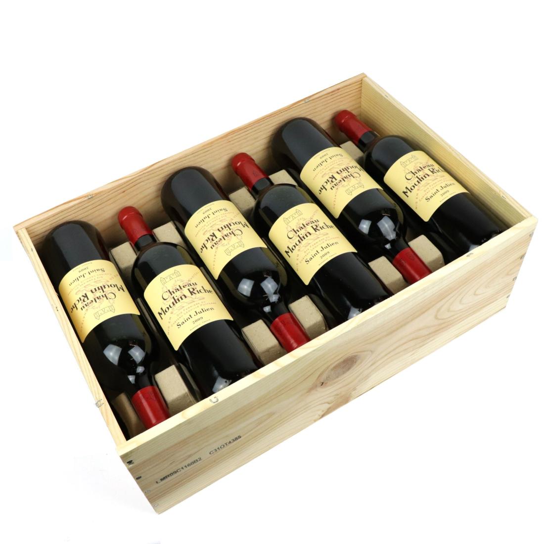 Image for Ch. Moulin Riche 2009 St-Julien 12x75cl / OWC