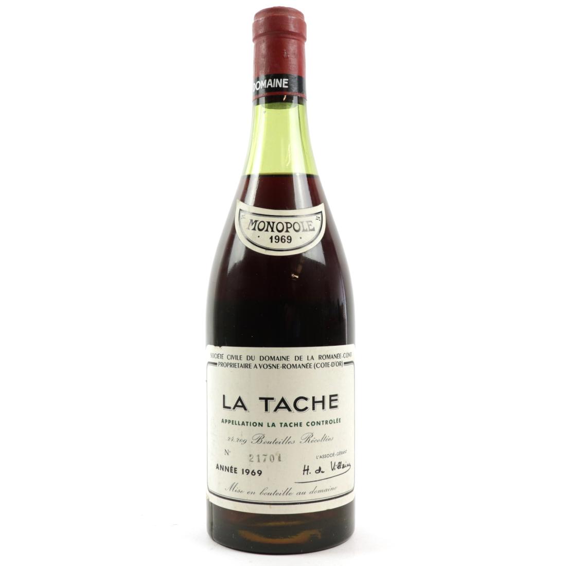 Image for Dom. De La Romanee-Conti 1969 La Tache Grand-Cru