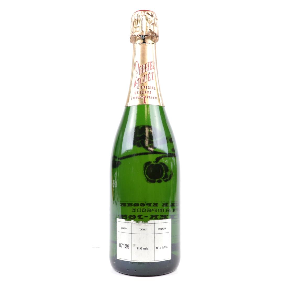 Image for Perrier-Jouet Grand Brut 1985 Champagne & 2 Branded Flutes
