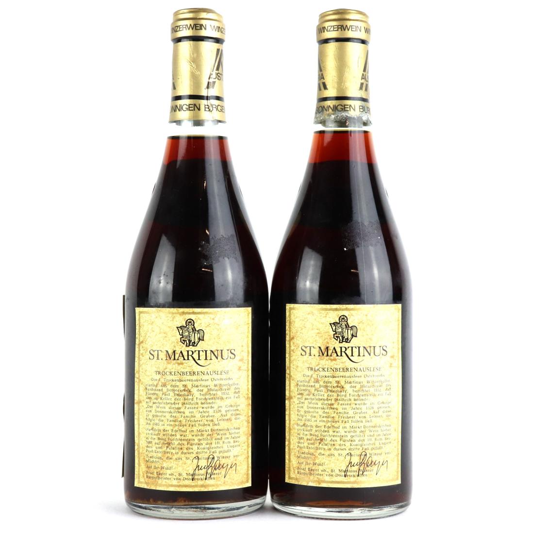 Image for St Martinus Donnerskirchner Sonnenberg Welsch-Riesling Trockenbeerenauslese 1976 Burgenland