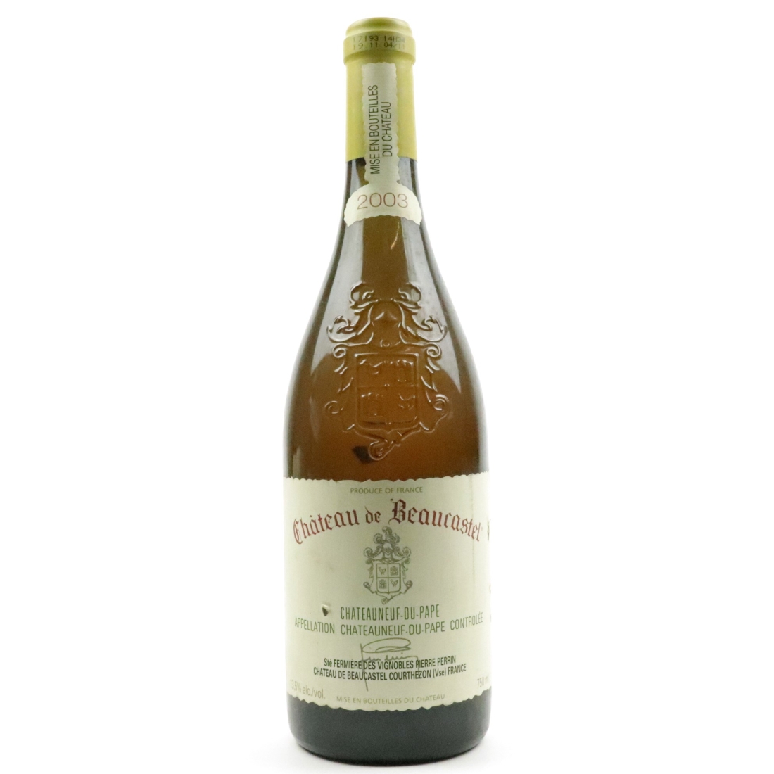 Ch. De Beaucastel 2003 Chateauneuf-Du-Pape Blanc