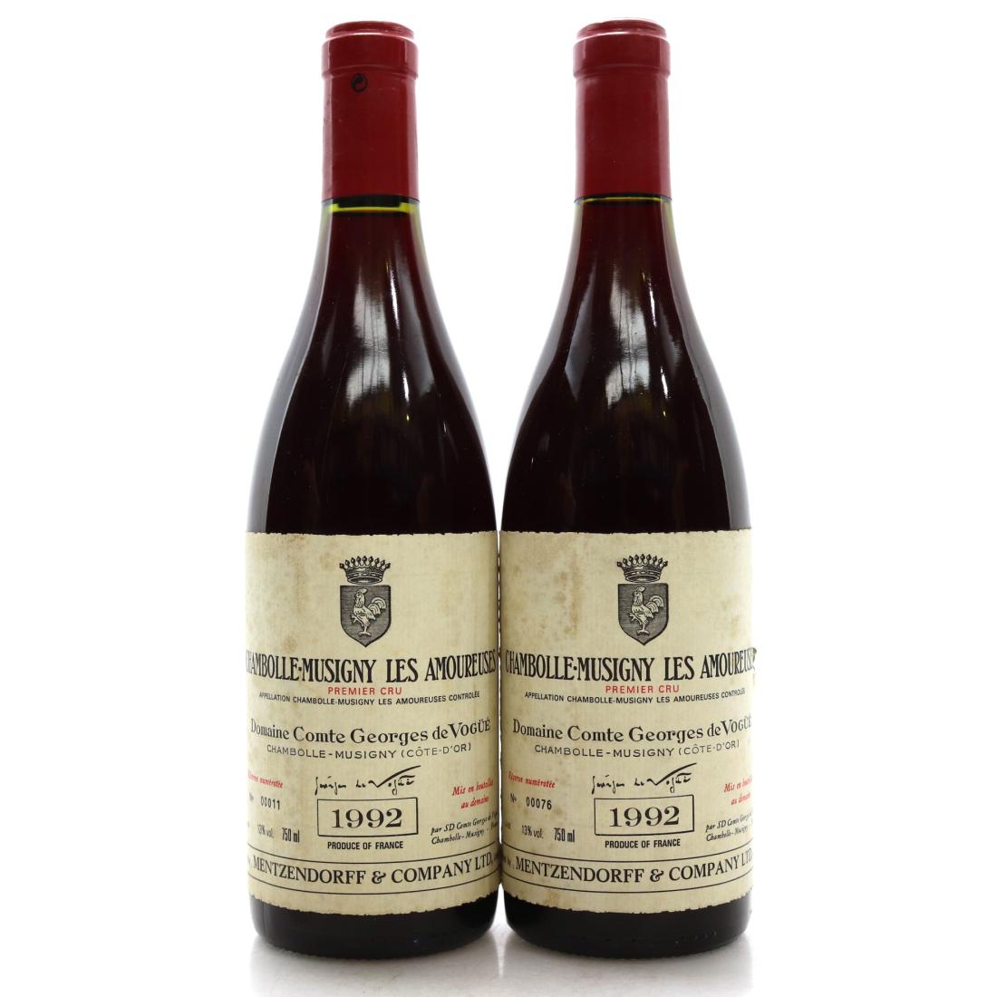 Image for Dom. C.G.de Vogue Les Amoureuses 1992 Chambolle-Musigny 1er-Cru
